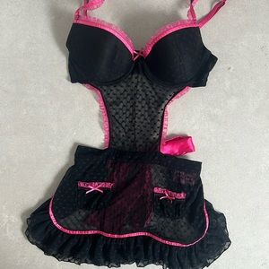 Victoria’s Secret Sexy Little Things Apron Babydoll 36B